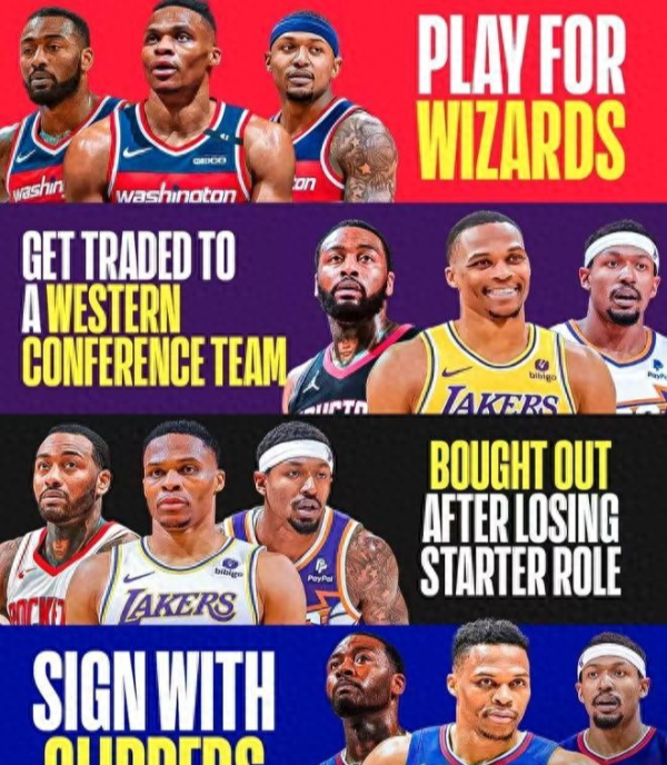 Bill + Westbrook + Quỹ đạo nghề nghiệp của Wall cũng tương tự